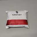 SANTINY 16" Golf Skirt with 2 Zipper Pockets (L)