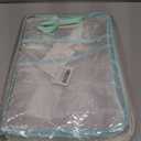 6 Packs Mesh Toy Zipper Storage Bags Sets Storage Organizer with Pockets Portable Handle for Office