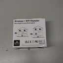 WiFi Extender, WiFi Extenders Signal Booster for Home Up to 5000 sq.ft and 50 Devices, WiFi Range Extender, Wireless Repeater, Long Range Amplifier with Ethernet Port, 1-Tap Setup, Alexa Compatible