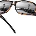 URUMQI Polarized Sunglasses Fit Over Glasses for Men Women, Wraparound Sun Glasses UV400 Protection for Driving Fishing