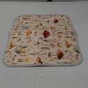 Mushroom Fall Forest Dish Drying Mats for Kitchen Counter Absorbent Microfiber Dish Drying Matt 16 x 18 Inch Draining Reusable Rack Pad (Mult8)