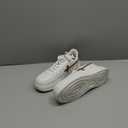 FANVOSSEM Chunky Platform Sneakers for WomenWomen's Comfy Sparkly Dad Shoes Lace-Up Casual Walking & Sport Work Sneaker (8, Khaki White)
