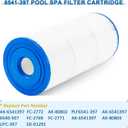 6541-397 Pool Spa Filter Compatible with 2009-2023 Sundance 880 Spa Filter (Outer 6473-165 and Inner 6473-164), Replacement for Sundance 880 Filter, Optima/Maxxus/Cameo/Aspen/Marin 880 Spa Filter