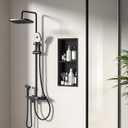 24 x 12 Inch 304 Stainless Steel Recessed Shower Niche , No Tile Needed