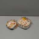 Yousoontic 6 Pcs Thanksgiving Decor for Home Pumpkin Wooden Block Sign Autumn Fall Table Centerpiece for Thanksgiving Tiered Tray Harvest Table Mantel Shelf Decor (Fresh)