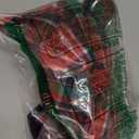 ADOGGYGO Christmas Dog Collar with Bow, Adjustable Cotton Red Green Plaid Bowtie Dog Christmas Collars for Small Medium Large Dogs Pets (Large, Xmas)