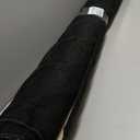 Garland Rug Sparta Non Slip Polypropylene 5 Ft. X 7 Ft. Black Area Rug- Ideal for Living Rooms & Hallways, Stylish & Durable for High-Traffic Areas