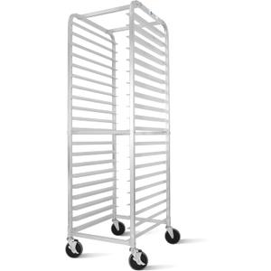 20-Tier Aluminum Sheet Pan Rack, NSF Full Size Bun Pan Rack