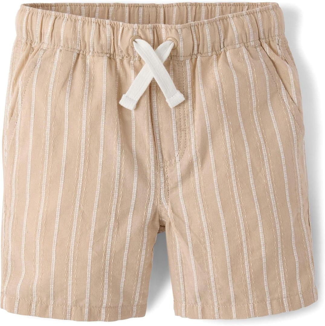 Gymboree Boys and Toddler Pull on Shorts (8, Java Hill Stripe)