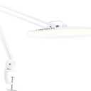 Neatfi XL 2200 Lumens 20W LED Desk Lamp with Clamp Adjustable Color Temperature | 4-Level Dimmable Light | Home Office, Crafts & Workbench | 20-Inch Wide Head (White, CCT with Clamp)