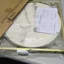 2 Tier Round Side Table, Folding End Tables Coffee Table Simplistic Sofa Table Waterproof Removable Tray Table Indoor Outdoor Accent Table for Living Room Bedroom (Faux Marble White, 1pcs)