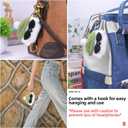 Plush Case Cover Compatible with Apple Airpods pro 3 Handmade Knitted Cartoon Creative Funny Cute Earbuds Headphone Cases (MJ-BG+Green,for Airpods pro 3)