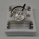 Brushed Nickel Wall Sconce Bathroom Vanity Light Fixtures for Mirror, Modern Wall Light with Glass Rod Shade for Bathroom, Bedroom, Hallway, Living Room - Bulb Not Included