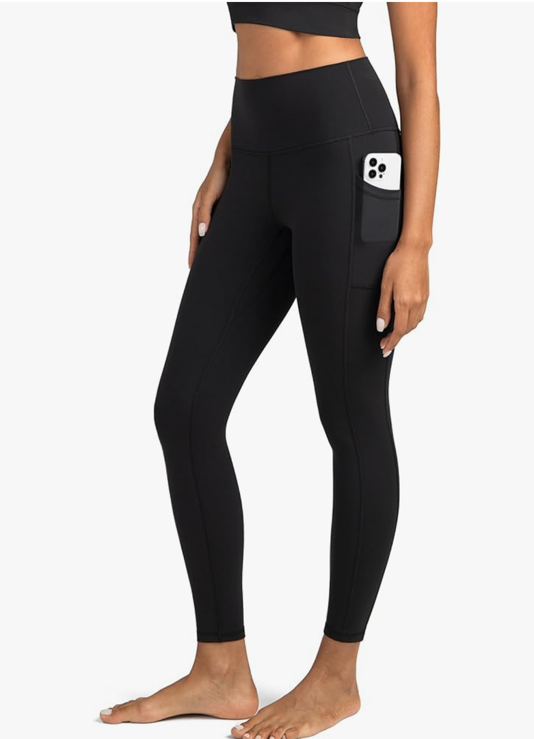 Colorfulkoala Women's High Waisted Yoga Pants 7/8 Length Leggings with Pockets
