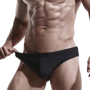 AIMPACT Mens Vintage Swim Briefs Sexy Bikini Swimwear Quick Dry Retro Swimsuit with Drawstring, XXL