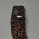 12 Inch Kinky Curly Drawstring Ponytail Synthetic Hair Clip In Ponytail for Women Warm Brown Red Curly Hair No Shedding Tangle Free #4/30