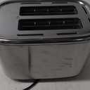 BLACK+DECKER 2-Slice Toaster with 7 Toast Shade Settings, Extra-Wide Slots for Bagels, Stainless Steel Exterior Finish (Silver)