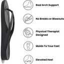 Archies Arch Support Flip Flops for Men & Women Orthotic Sandals for Plantar Fasciitis Relief Lightweight, Cushioning, Shock-Absorbing Thong Sandals for Walking, Foot Pain & All-Day Comfort