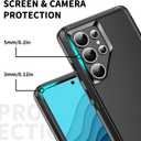 for Galaxy S25 Ultra Case [Shockproof] [3-Layer] [Without Screen Protector] Full Body Protection Rugged Heavy Duty Cover Case for Galaxy S25 Ultra 5G,Black
