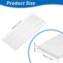 uxcell Square Aluminum Flat Bar, 1/4" Thickness 4" Width 12" Length Square 6063 Aluminum Flat Plate, 6 x 100 x 305mm Solid Mill Stock