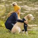 Dog Elbow Brace S Adjustable Support for Arthritis, Hygroma, Dysplasia Recovery Pads for Small Dogs Lightweight, Secure Fit, Ideal for Pugs, Chihuahuas, Frenchies (Black, XL)