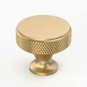 Amerdeco 30 Pack Champagne Bronze Knurled Cabinet Knobs Kitchen Cabinet Handles for Drawer, Cupboard and Wardrobe ZH0036