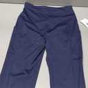 Motherhood Maternity Women's Over The Belly Workout Activewear Pregnancy Leggings with Pockets (Peacoat), XS