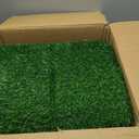 Artificial Grass 7x10 Ft, Fake Grass Turf with Non-Slip TPR Rubber Backing, Indoor Outdoor Grass Mat for Balcony, Patio, Pets, Portable Low Maintenance Lawn Carpet