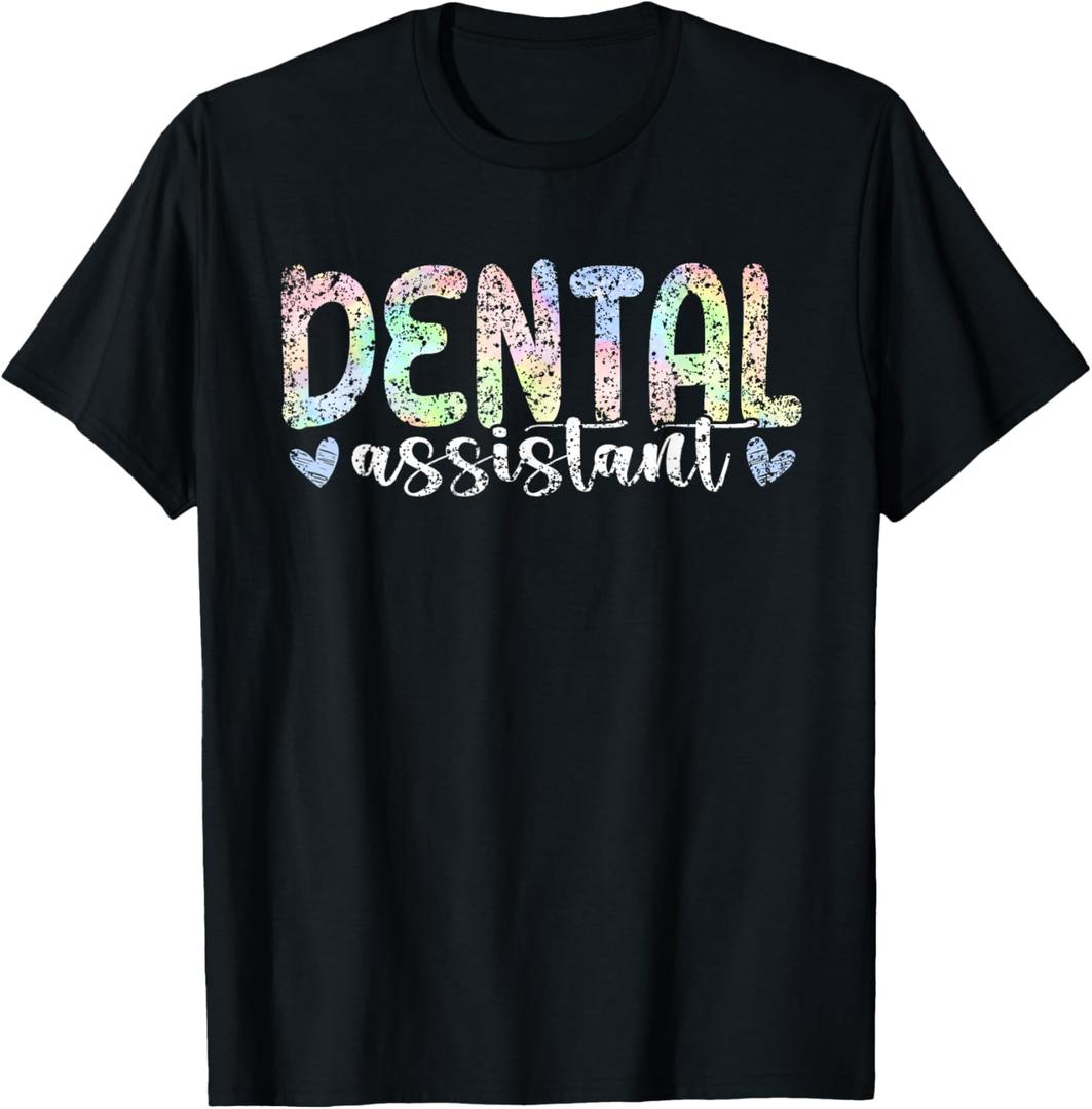Dental Assistant Teeth Women Tooth Job Dental Assistant T-Shirt S