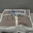 BDEAR 3 Pieces Reversible Duvet Cover Set King Size 104''W x 90''L, 100% Washed Cotton Duvet Cover with Zipper Closure Plus 2 Pillowcases, Double Sided with Light Chocolate Brown Plus Sandy Beige