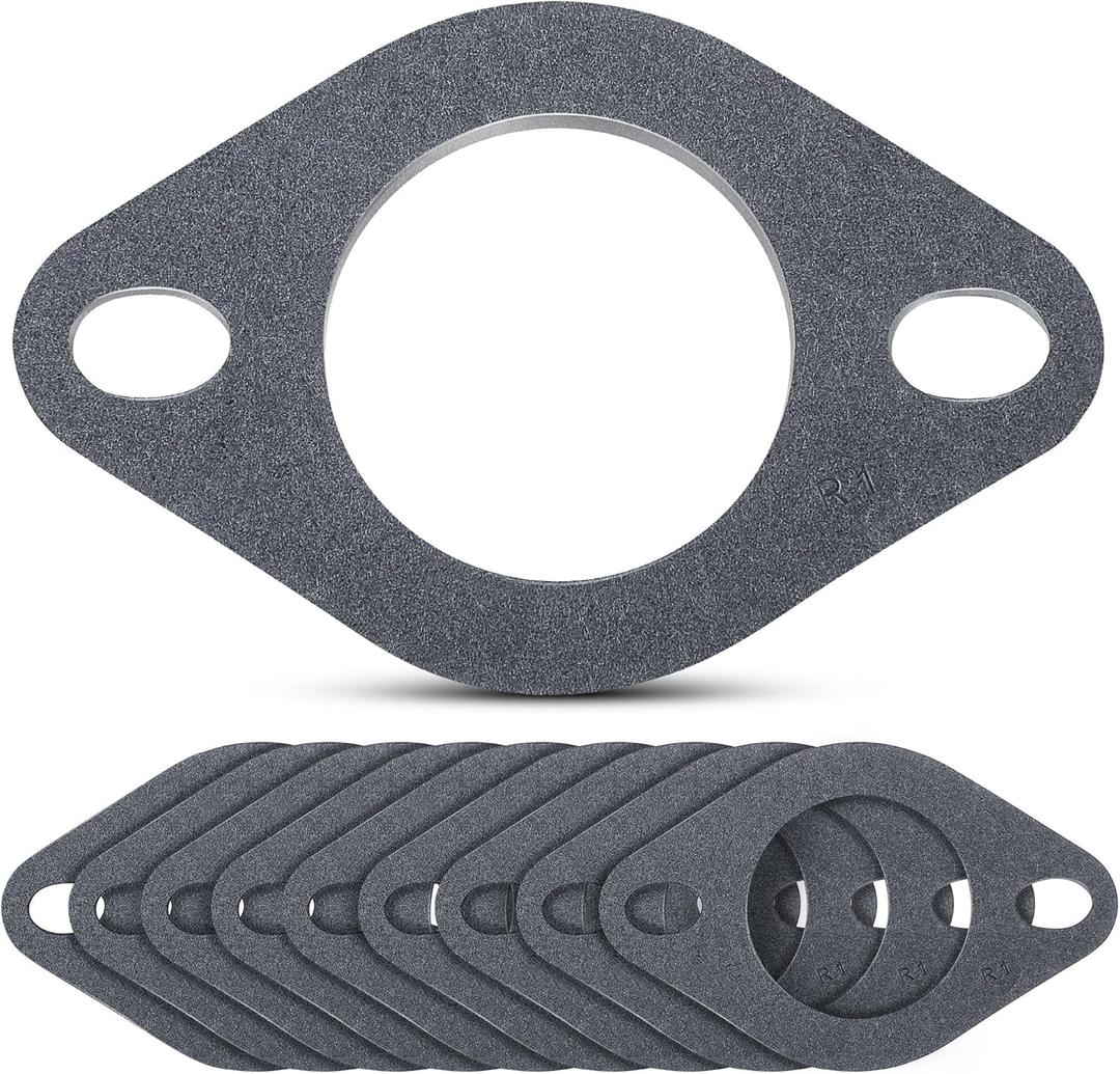 Meonum 10 Pcs Thermostat Gasket Replacement for 35062 Water Outlet Gasket, Engine Coolant Outlet Gasket for Most Vehicle Models