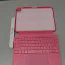ESR iPad 11th (A16) 2025/10th Gen Flex Keyboard Case, Ultra-Light Magnetic Detachable Keyboard for iPad 10.9" with Writing/Viewing Modes, Larger Precision Trackpad, Pink