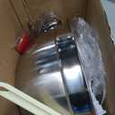 5-Speed Electric Hand Mixer, 4 Large Mixing Bowls Set, Handheld Mixers with Whisks Beater, Stainless Steel Metal Nesting Bowl Measuring Cups Spoons Kitchen Cake Blender for Baking Supplies