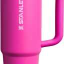 STANLEY Quencher ProTour Flip Straw Tumbler with Leakproof Lid 30 oz | Built-in Straw and Handle | Cup Holder Compatible for Travel | insulated Stainless Steel Cup | BPA-Free | Violet Blossom