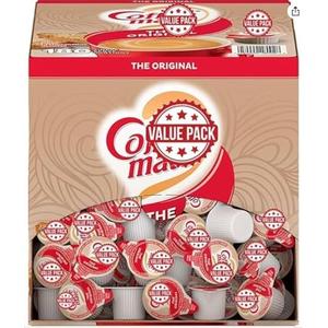 Original Coffee Creamer Singles, 180 ct. By NOV 2026