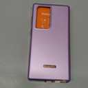 SURITCH for Samsung Galaxy S23 Ultra Case, [Built-in Screen Protector] [Dual-Layer Protection ] Full Protection Shockproof Rugged Bumper Phone Cover for Samsung S23 Ultra 6.8 Inch - Pure Purple