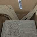 Zakkart 2-Pack Cat Scratching Board, 25.6'' Tall Cardboard L Shape Vertical Cat Scratchers for Indoor Cats, Cat Scratching Post for Wall and Couch, Large