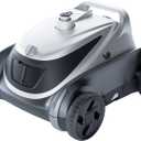 B10P Cordless Robotic Pool Cleaner, Pool Vacuum with Unmatched Bluehole Suction, Dual Motors, DirtLock 2.0, Self-Parking, 140-Min Runtime for Above-Ground Flat Pools up to 1,076 Sq.Ft (Beige)