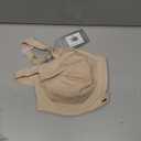 Bali Womens Underwire Bra, Cotton Collection 2-ply Underwire Bra, Moisture-Wicking, Full Coverage, Convertible Straps, Beige, Size 38 D