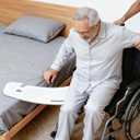VOCIC Slide Transfer Board, Slide Assist Device for Transferring or Seniors from Wheelchair to Bed, Slide Board with Handle, Weight Capacity 440 lbs, AY07