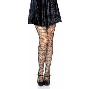 Spiderweb Net Tights (Black)