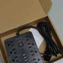 Bawmwim Surge Protector Power Strip, 8 Outlets(1250W/10A), 6 USB Charging Ports(2 USB C), 6FT Flat Plug Extension Cord Outlet Extender with Overload Protection, ETL Certified for Office, Dorm Room