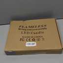 Enido 12 Pc Flameless LED Candles with Remote & Timer, Outdoor Waterproof, Flickering Electric Warm Lights for Cozy Home & Holiday Romantic Decor, Battery Operated for Party(D 2.2 x H 4/5/6