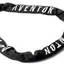 Aventon 8mm Thick Chain Lock, 47inch Heavy Duty Anti Theft Bicycle Lock, Equipped with a Waterproof and Scratch-Resistant Nylon Cover, Suitable for Bicycle, Motorcycle,Tricycle, Fence, and Door.