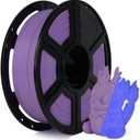 FLASHFORGE Glow in The Dark Rapid PLA Filament 1.75mm, High Flow Speedy 3D Printer Filament Luminous Purple, Max 500mm/s High-Speed Printing, High Brightness and Long-Lasting Glowing Effect