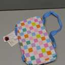 Rainbow Checkered Mini Cooler Bag