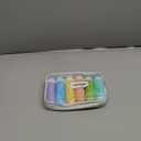 Quatish Travel Bottles for Toiletries 6 Pack, Original Patented Leakproof 3 oz Tsa Approved Travel Size Containers, BPA Free Silicone Shampoo and Conditioner Bottles, Camping Essentials