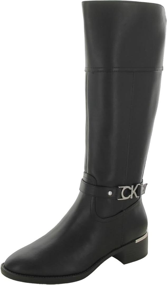 Calvin Klein womens Daphny (Size 9, Black)