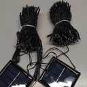 JMEXSUSS 2 Pack Solar String Lights Outdoor Waterproof, Total 400 LED 151FT Solar Christmas Lights Outdoor, 8 Modes Christmas Light for Outside Patio Yard Tree Decorations, Blue