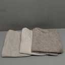 MIULEE Pack of 3 Couch Throw Pillow Covers 18x18 Inch Neutral Beige/Brown Soft Decorative Chenille Pillow Covers Farmhouse Accent Cushion Covers for Boho Spring Home Decor Sofa Bedroom Living Room